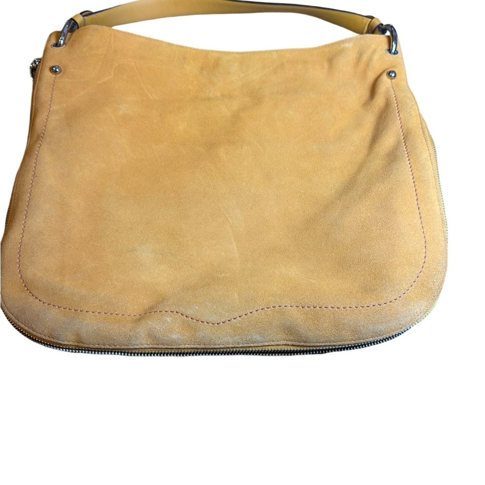 Rebecca Minkoff Julian Suede Hobo Bag in Glow – NWT Minor Blemishes - Picture 2 of 8